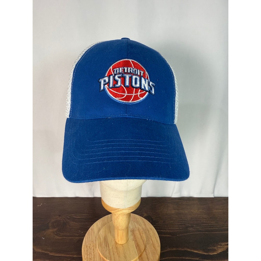 Detroit Pistons Wendy's Hat NBA Basketball Cap Going To Work, Fitted 7 1/4